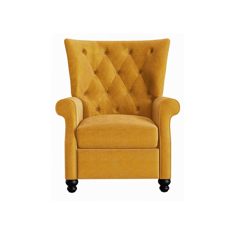 Copper Grove Plush Pushback Recliner Chairs (Set of 2)
