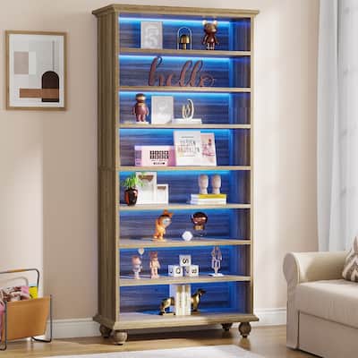69-inch Tall Bookcase Bookshelves Book Display Stand for Living Study Room