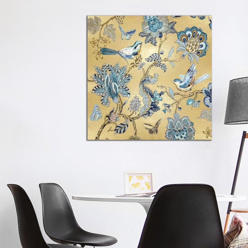 iCanvas "Passing Thru II On Gold" by Renee Campbell Canvas Print - 37x37x1.5