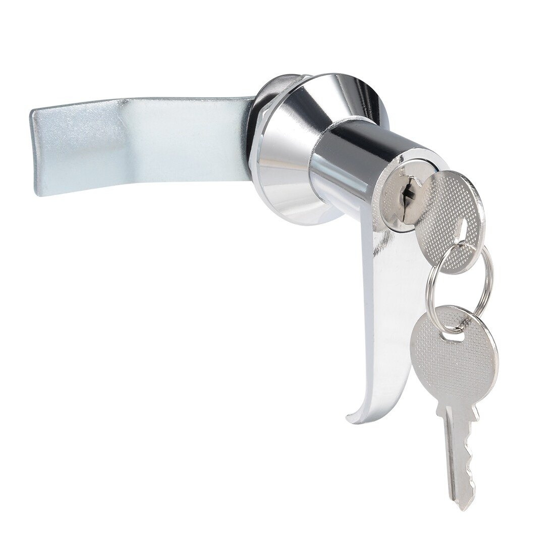 Shop Level Handle Cam Lock L Shape Mini With W Keys Zinc Alloy 67mm Length 2pcs On Sale Overstock 30082350