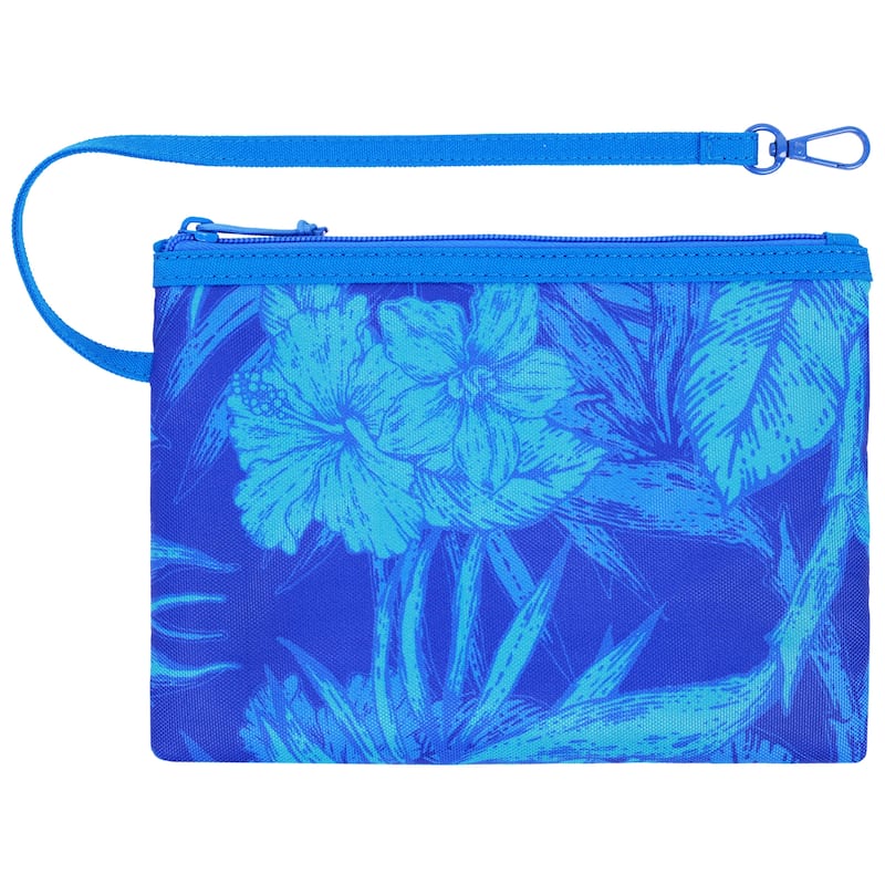Tommy Bahama Water-Repellent Tote with Pouch - Tropical Floral Print