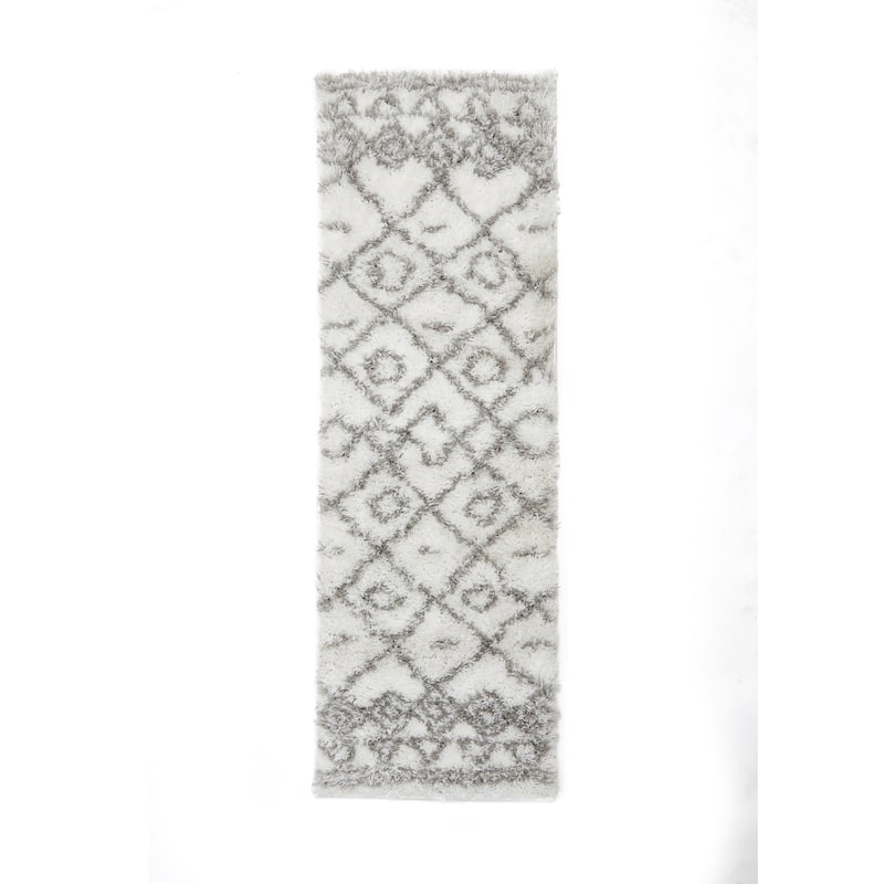 Nautica Puffy Safi White/Light Grey Rug