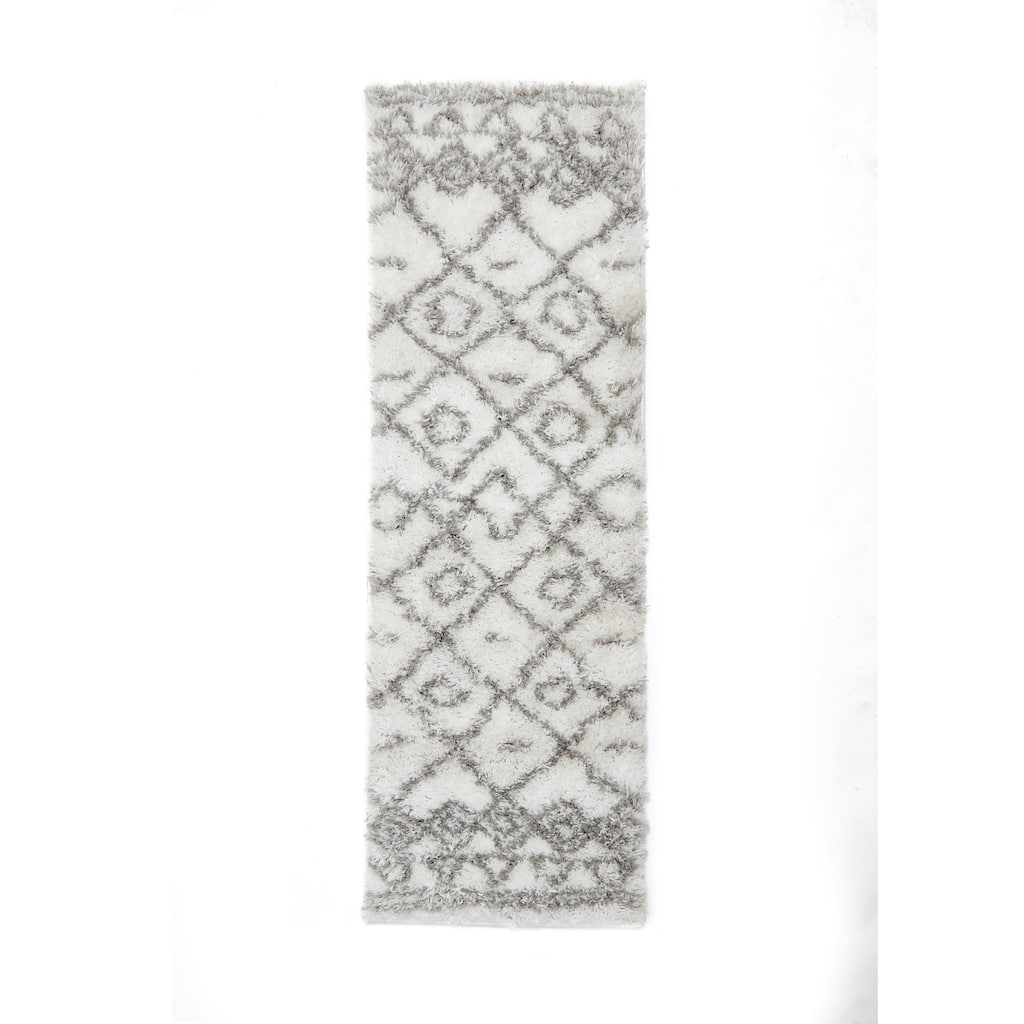 Nautica Puffy Safi White/Light Grey Rug
