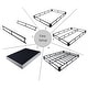preview thumbnail 16 of 15, CraftPorch 5-Inch Metal Box Spring with Black Linen Cover