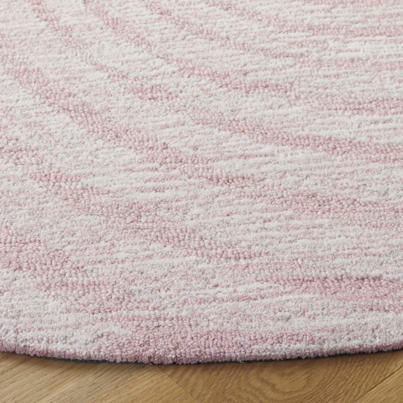 SAFAVIEH Handmade Novelty Blerona Swirl Wool Rug
