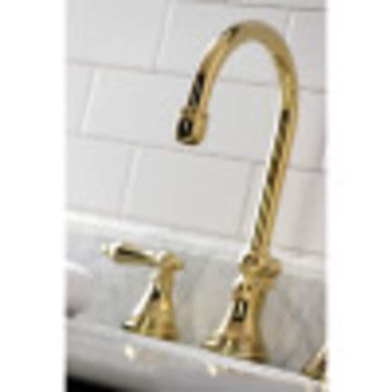 Kingston Brass Governor 1.2 GPM Deck Mounted Bathroom Faucet with