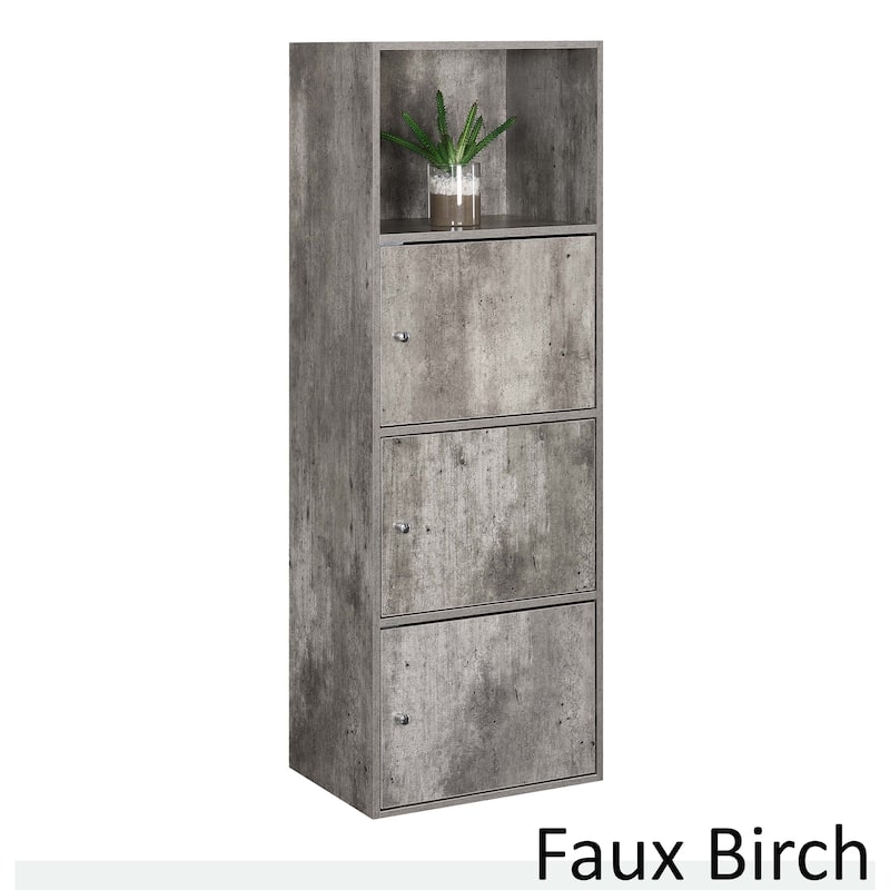 Convenience Concepts Xtra Storage 3 Door Cabinet with Shelf