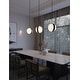 preview thumbnail 8 of 13, AFX Verona LED Pendant 13" - Black