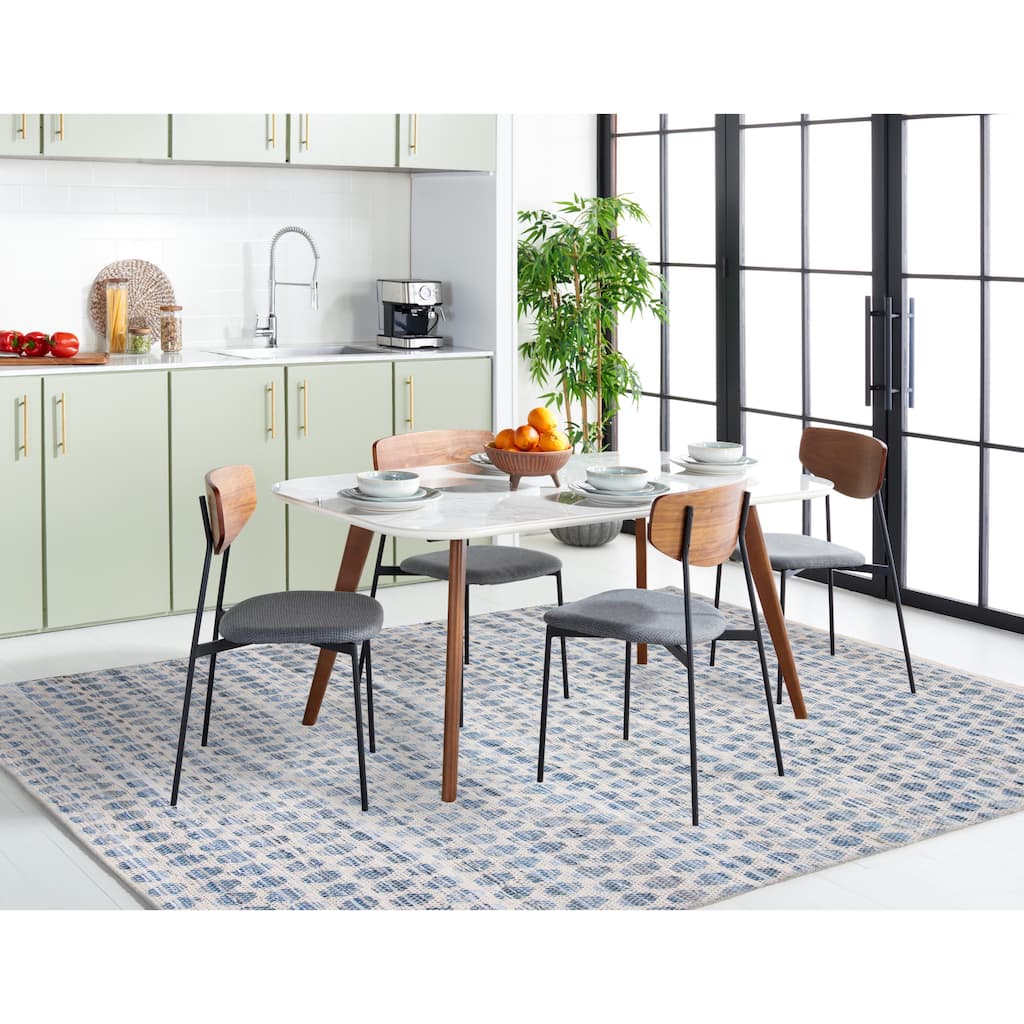 SAFAVIEH, Handmade Montauk Mallika Casual Geometric Cotton Rug