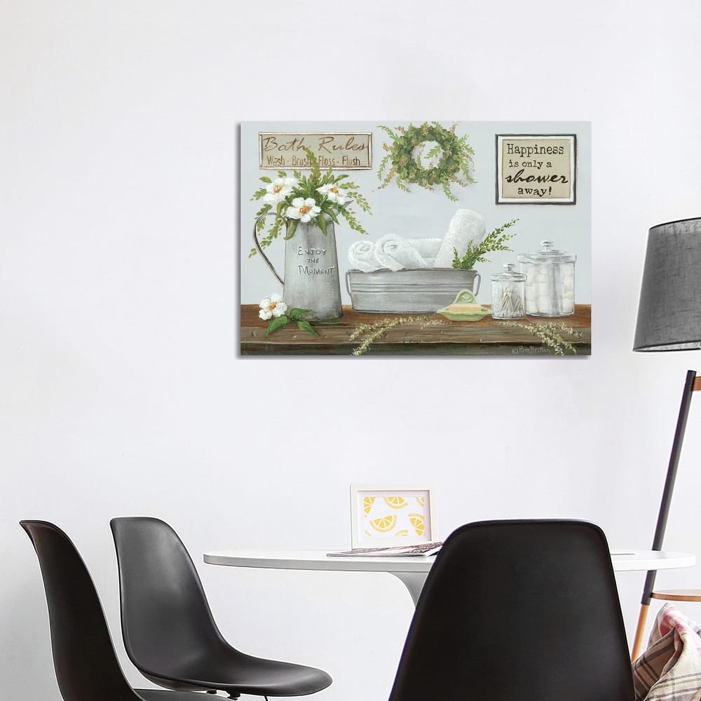 iCanvas "Fresh Towels" by Pam Britton Canvas Print