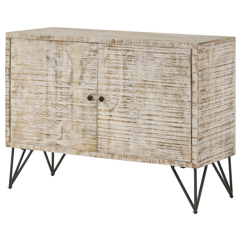 Eileen 2-door Wood Storage Accent Cabinet
