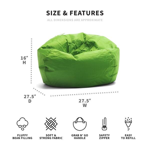 Classic Beanbag Chair, Kids, 2ft Bed Bath & Beyond 36855289