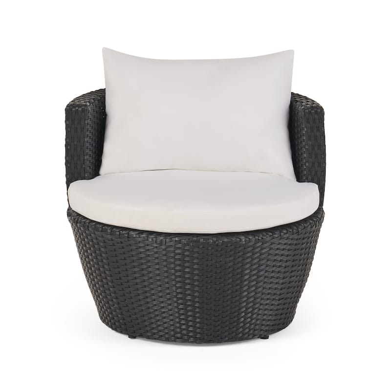 Kono 3-piece Wicker Chat Set by Christopher Knight Home