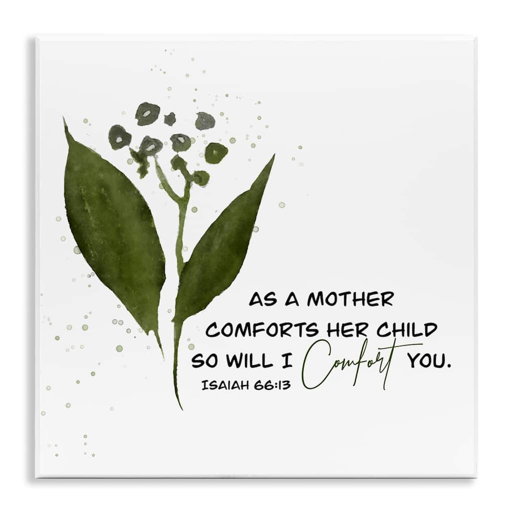 Stupell Proverb & Abstract Flower Wall Plaque Art Design By Amber Clarkson