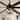 Chichoice 60/72“ Farmhouse Caged Black Ceiling Fan with Lights and Remote Control,Reversible Ceiling Fan for Living Room