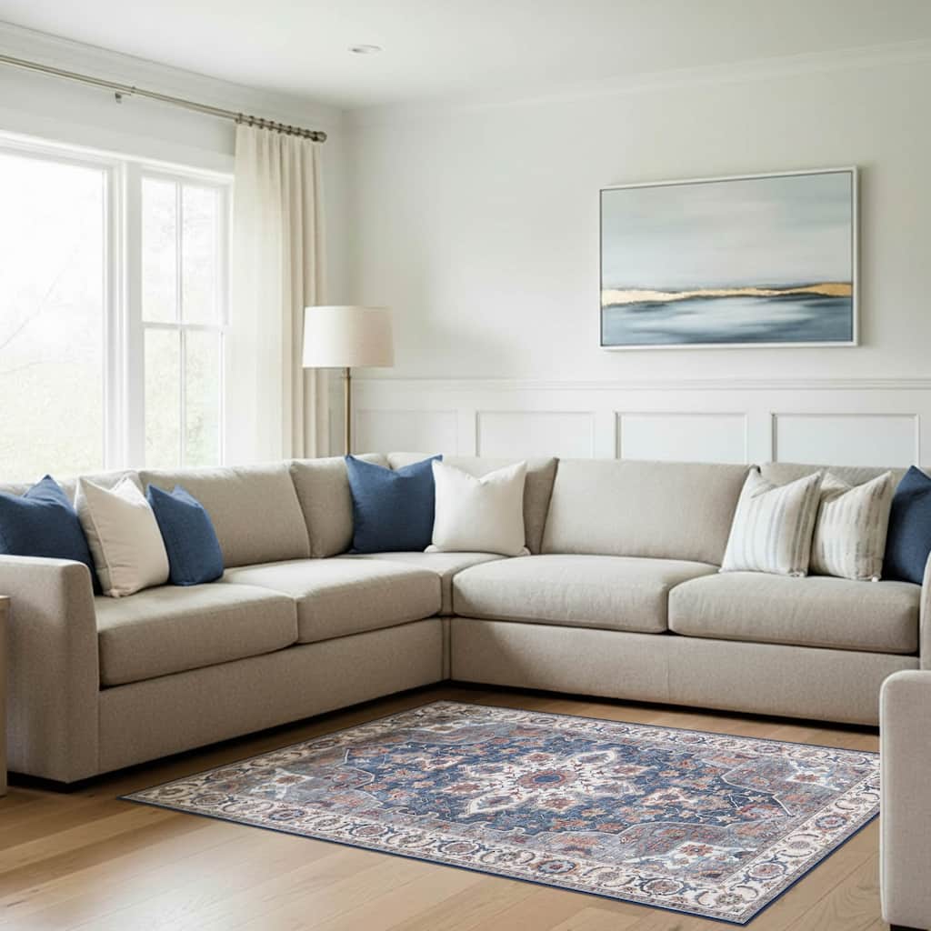 Wyatt & Ash Dream Mink Printed Chenille Rugs