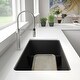 preview thumbnail 3 of 20, Blanco Precis 18-In X 33-In Granite Kitchen Sink - 33" x 18" x 9.25"