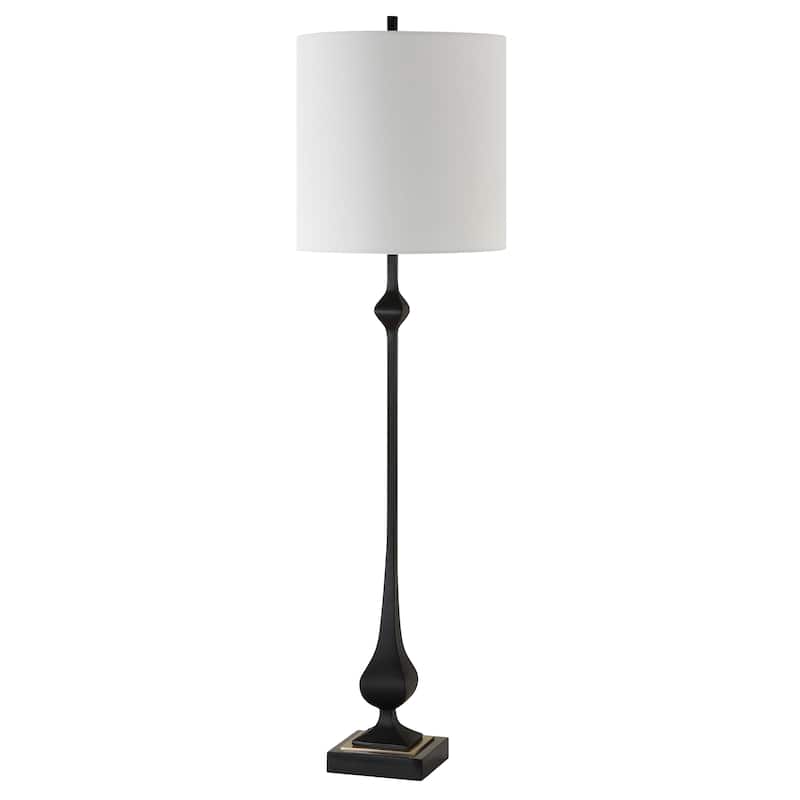 Uttermost Hightower Black Buffet Lamp - 38'' H X 11'' W X 11'' D