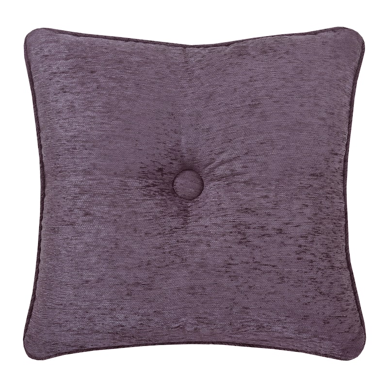 Five Queens Court Dominique 18" Square Decorative Throw Pillow