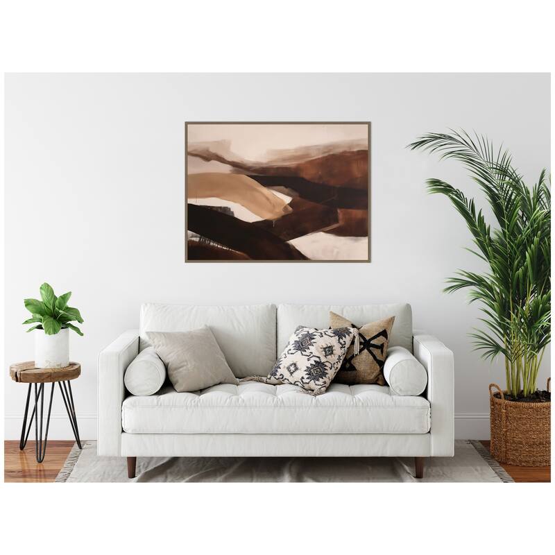 Kate and Laurel Pathway I by Amy Lighthall Framed Canvas Wall Art Print