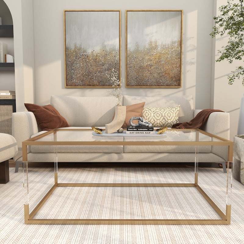 White Marble Oval or Rectangular Tray with Gold Twisted Leaf Handles