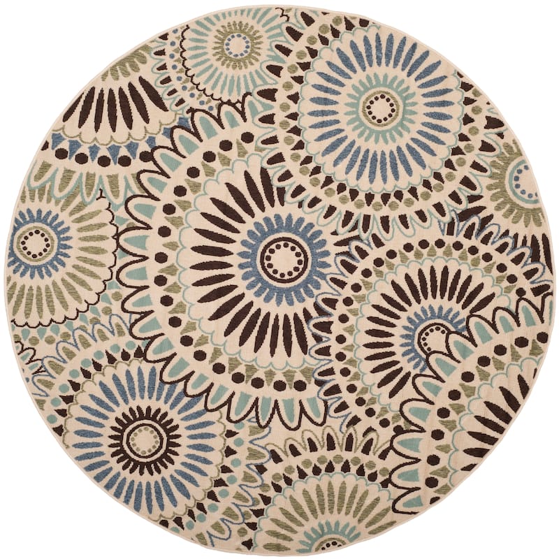 SAFAVIEH Veranda Sissy Indoor/ Outdoor Waterproof Patio Backyard Rug