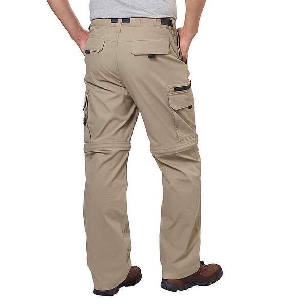 Shop Bc Clothing Men Lightweight Convertible Stretch Cargo Pants Shorts Xl X 30 Overstock 28663726