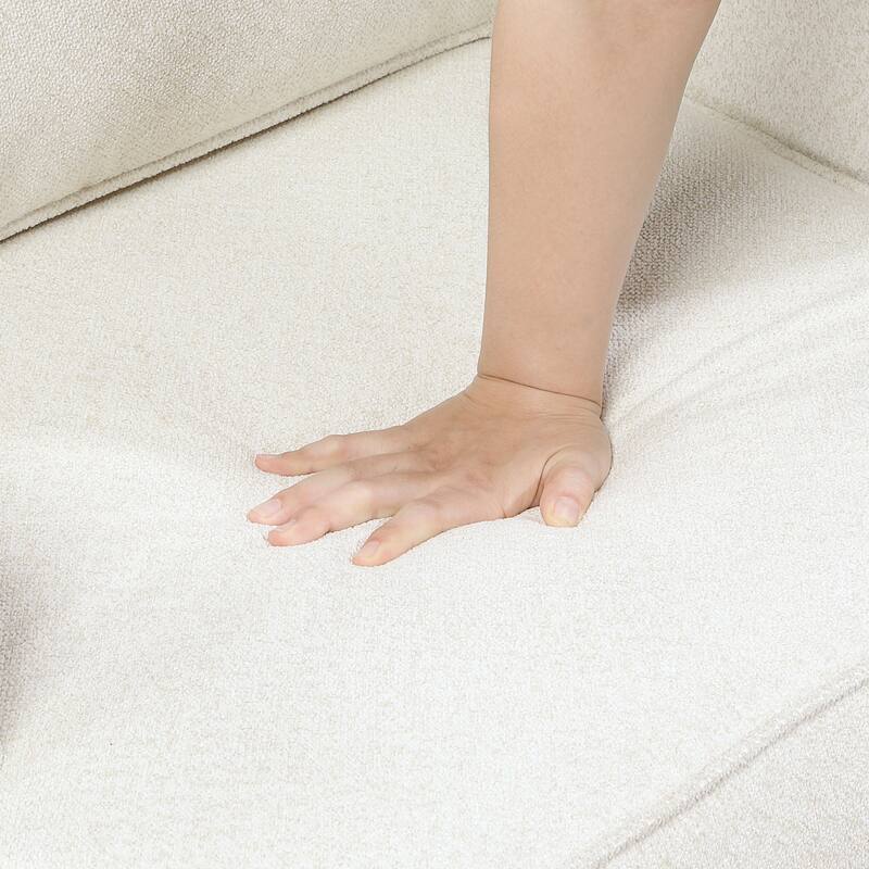 Grove 28.5" Chenille Accent Chair - Brushed Gold Finish Metal Legs