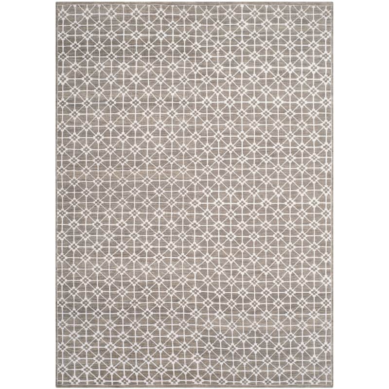 SAFAVIEH Couture Hand-knotted Kensington Lyne Modern Wool Rug