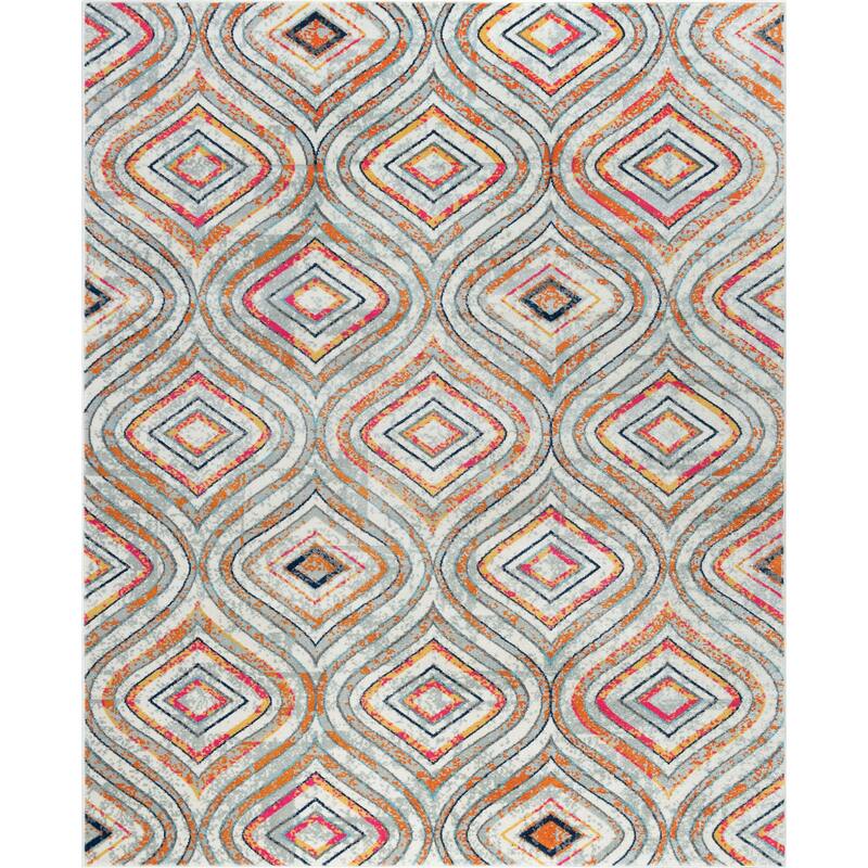Jade Modern & Contemporary Geometric Indoor Area Rug