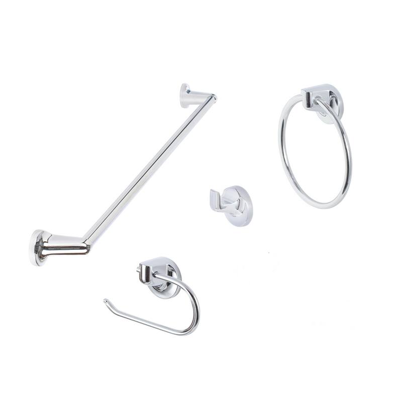 Sierra Series - Sure-Loc Modern  4-piece Bathroom Accessory Set