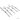 Elyon Reef Knot Reflective Silver 20 Piece Flatware Set Indian Artisan-Made Set Hand-Forged Stainless Steel Service for 4
