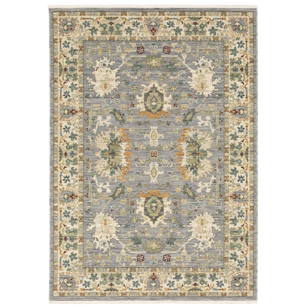 Style Haven Lawson Traditional Persian Indoor Wool Fringe Edge Area Rug