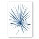 preview thumbnail 1 of 8, Indigo Tropical Leaves II -Premium Gallery Wrapped Canvas
