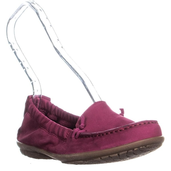Shop Hush Puppies Ceil Slip On Loafer Flats Raspberry 8 5 Us