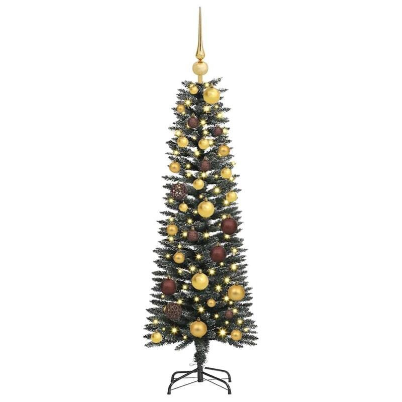 vidaXL Artificial Christmas Tree with Stand Green 40.5 x 40.5 x 120 cm - 40.5 x 40.5 x 120