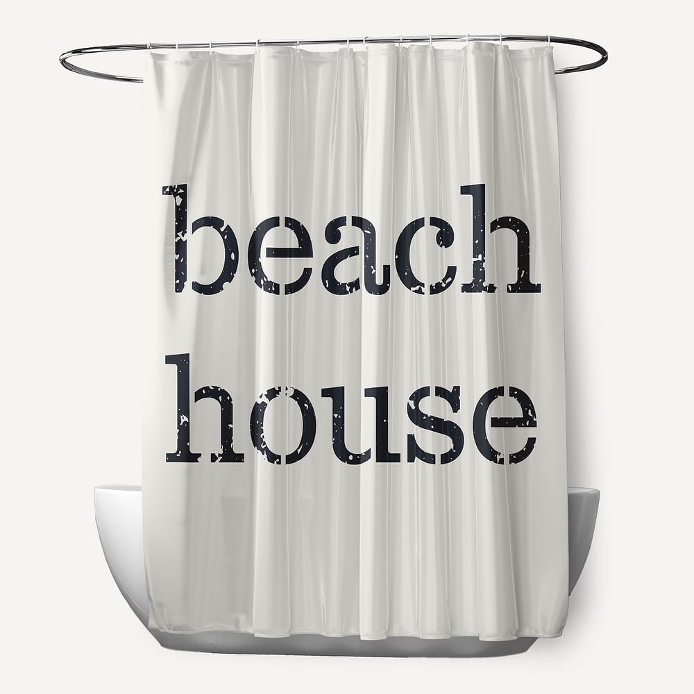 Beach House Shower Curtain