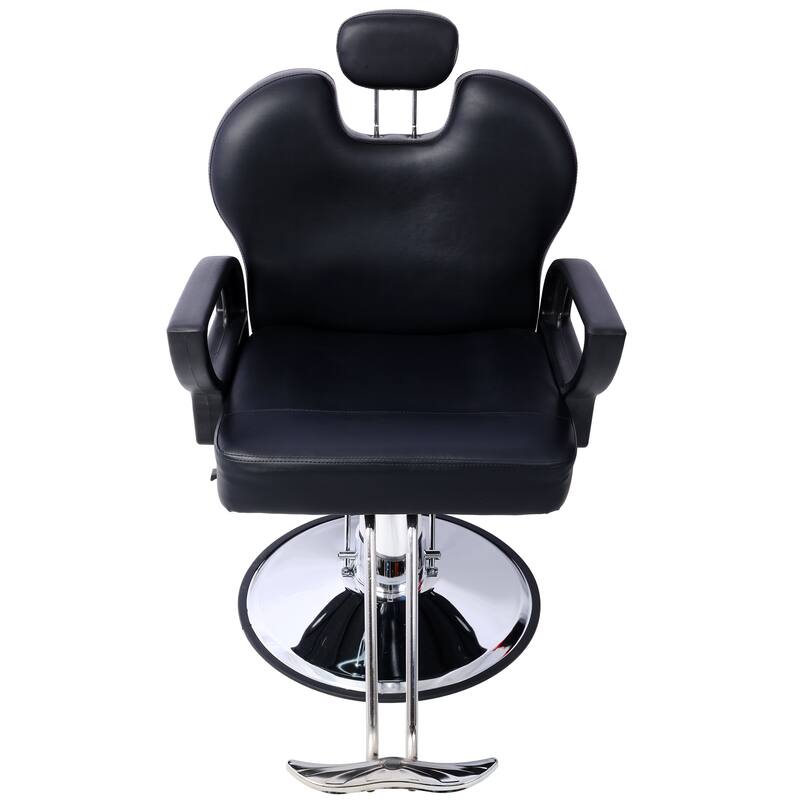 Hair Stylist All Purpose Barber Chair for Barbershop Salon Chair - N/A - Black