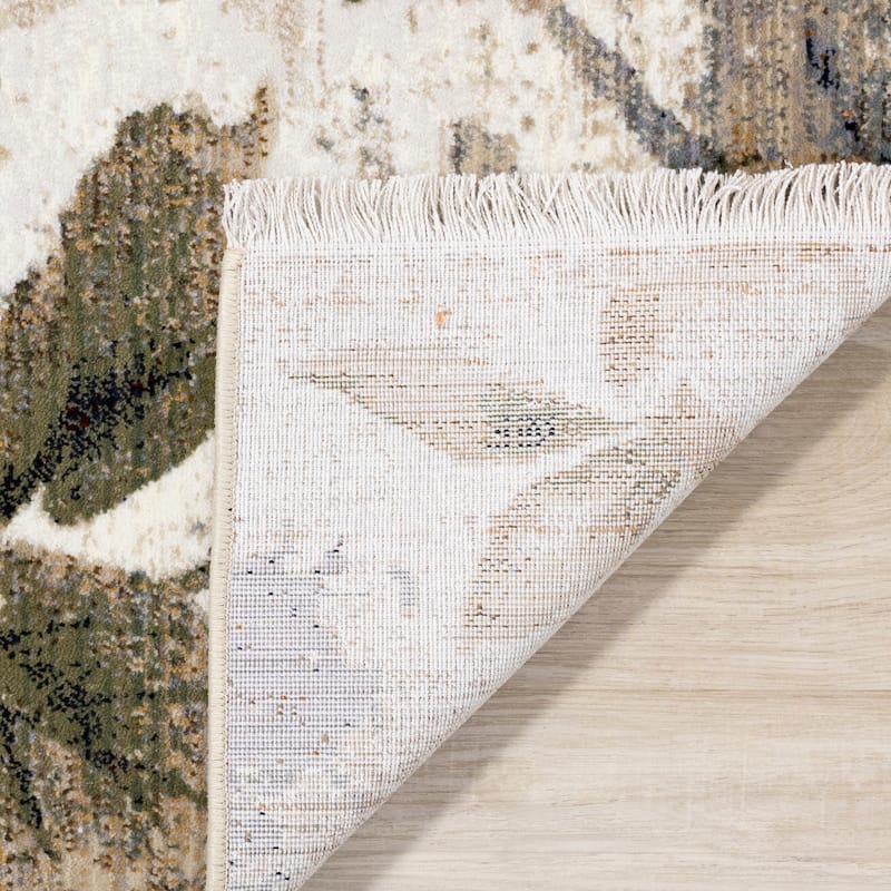 Alpine Rug Co. Sydney Cream Beige Warm Botantical Area Rug