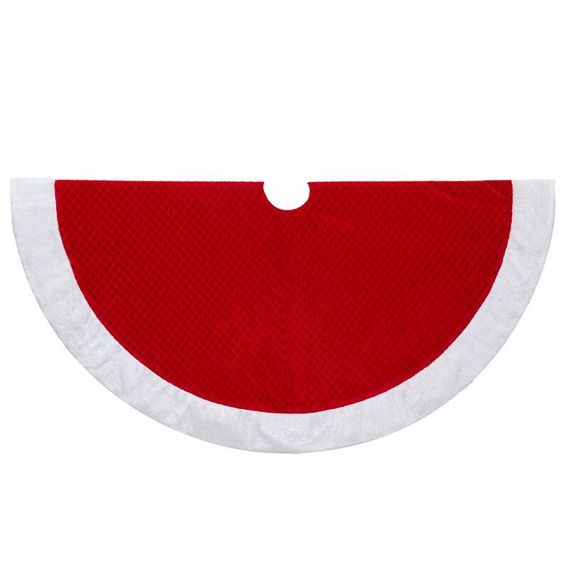 Kurt Adler 50-Inch Border Tree Skirt