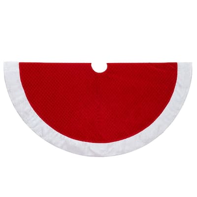 Kurt Adler 50-Inch Border Tree Skirt