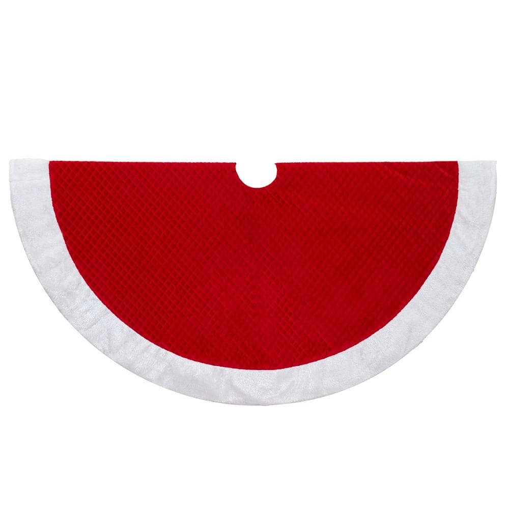 Kurt Adler 50-Inch Border Tree Skirt