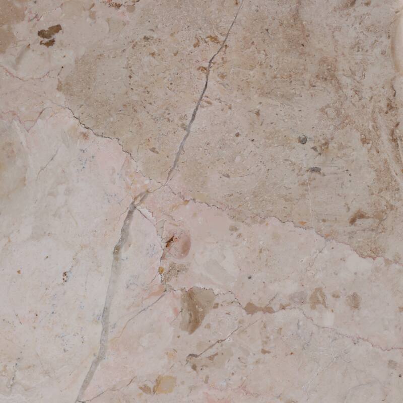 Marble Wood Console Table Decorative Base - 47" Ivory/Brown - 47.5" x 14" x 29"