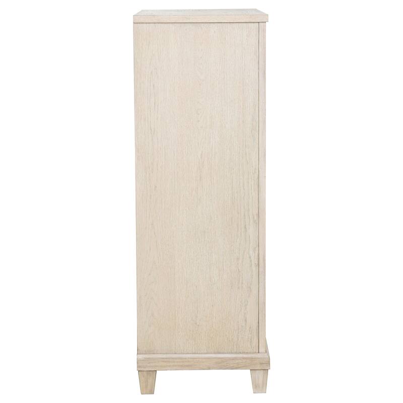 Pembroke 5-drawer Chest of Drawers Washed Oak