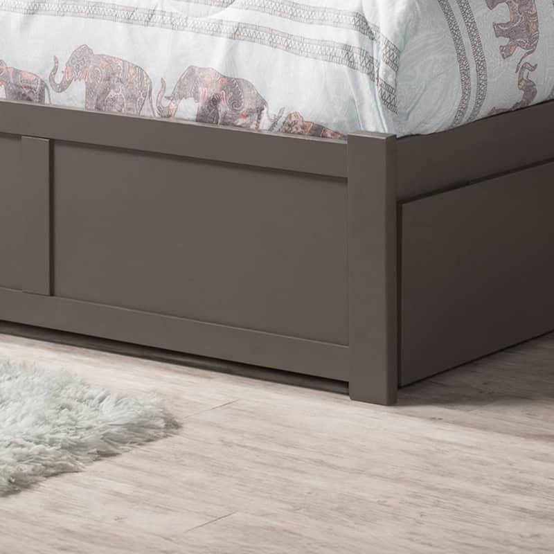 Concord Platform Bed with Footboard and Storage Drawers