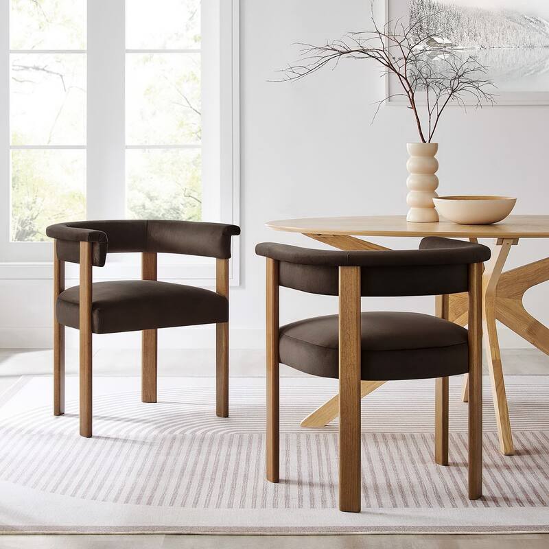 Imogen Barrel Dining Chairs - Set of 2