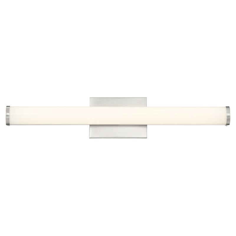 Access Lighting Arc - Vanity - 24" - Brushed Steel - White Acrylic