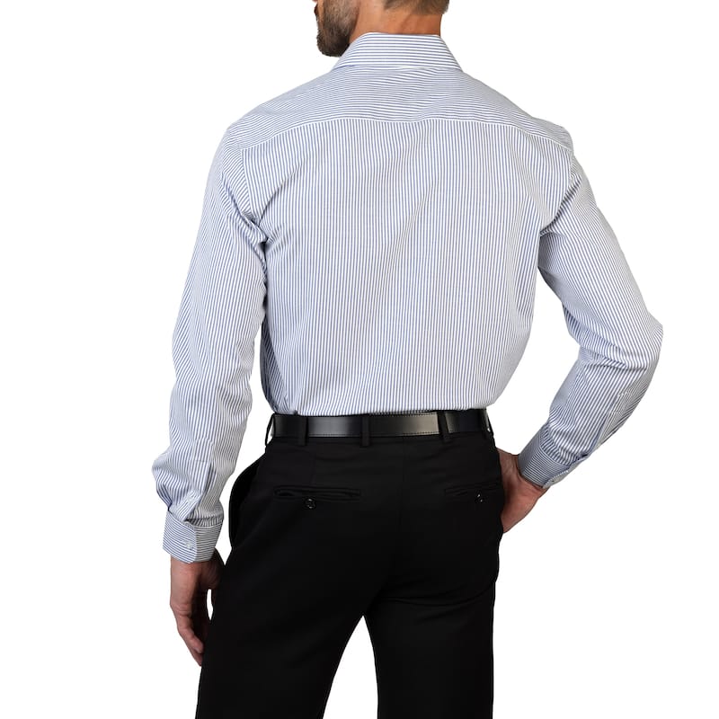 Vince Camuto Men's Striped Stretch Slim Fit Dress Shirt