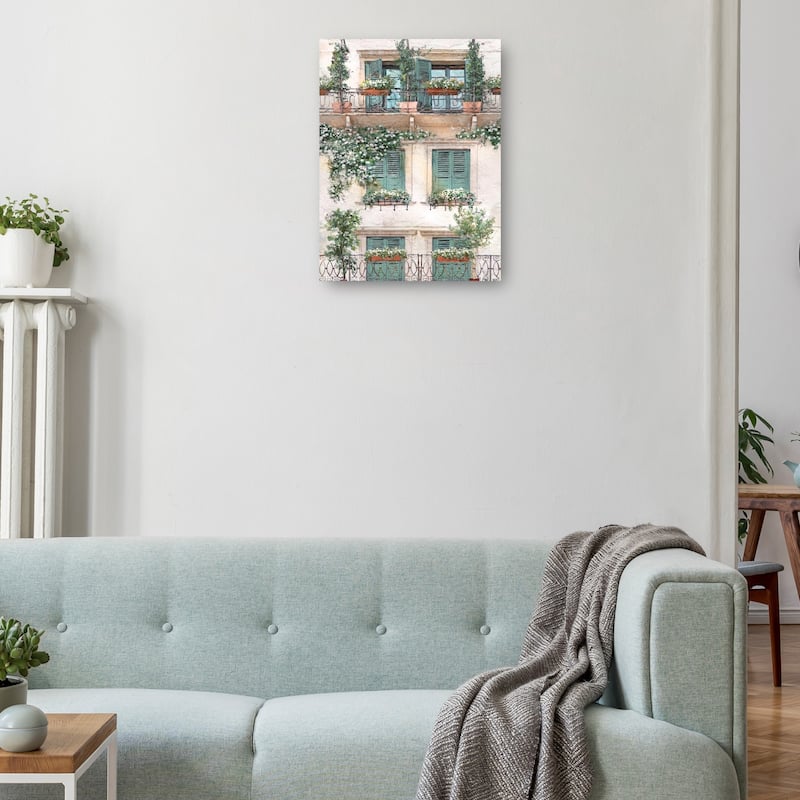 Shutters I By Studio Arts Canvas Art Print