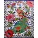 preview thumbnail 1 of 1, 24in x 30in Unique Mosaic Tile Ceramic Wall Mural 20pc Peacock Design